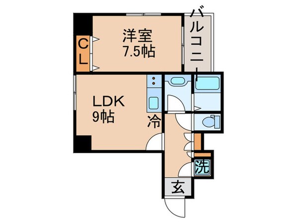 ROMEC勝どき（301）の物件間取画像